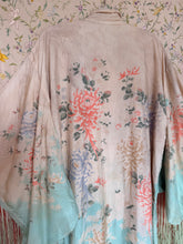 70’s Japanese Pastel Ombré Silk Kimono