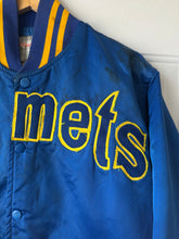 Vintage Comets Satin Bomber Jacket | large