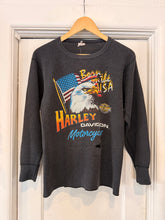 80’s Harley Born in the USA Thermal Tee | sm/m