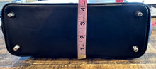 Vintage Y2K Coach Hamptons Black Leather Flap Satchel Bag