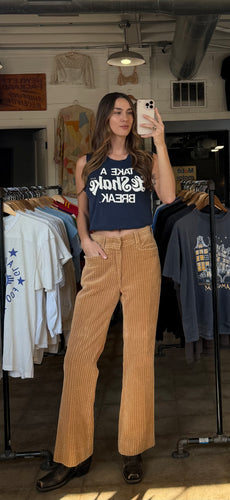 Vintage 70’s corduroy bootcut pants | measures 31.5