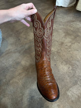 Vintage Tony Lama Brown Snakeskin Boots|9.5 D