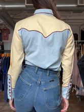 Vintage Scully Two-Tone Western Pearl Snap Shirt | Medium