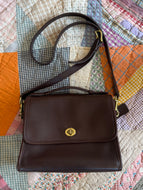 Vintage Coach Court Crossbody Bag