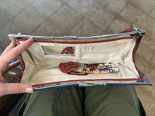 Vintage Red Snakeskin Purse/Clutch