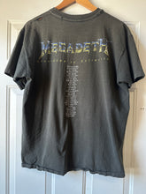Vintage 1992 MEGADEATH Countdown To Extinction Tour Tee|Large