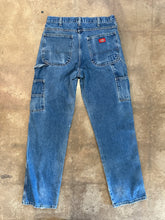 Vintage distressed Dickies double knee denim jeans 32x34