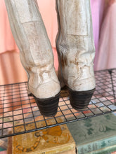 Vintage Eel Skin Cowgirl Boots | Size 7