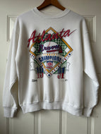 Vintage Atlanta Braves National League Pennant Champions sweatshirt