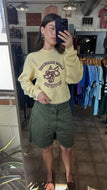 Vintage Lake Hamilton Wolves Yellow Sweatshirt|S/M