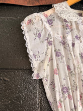 70’s Oops California Sheer Floral Prairie Dress | xs/sm