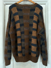 Vintage 80s/90s Saks Fifth Avenue Alpaca Knit Sweater|XL