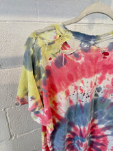 Vintage Distressed Tie Dye Tee | Size Large