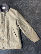 Vintage 50s/60s N1-2 Civilian Deck
Jacket - Khaki Sherpa Lined
Military Style Coat|Large