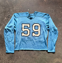 Vintage 60’s 70’s blue 59 Jersey | large