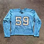 Vintage 60’s 70’s blue 59 Jersey | large