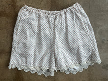 Vintage Cotton Floral Bloomer Shorts|Medium