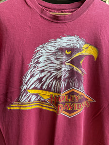 80’s Harley Double sided tee | large
