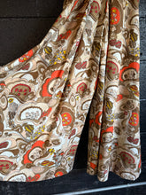 Vintage 70’s Novelty print Palazzo jumpsuit | sm/m