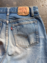 Vintage 80’s Levi’s 701 Button Fly Student Fit Faded Blue Jeans | tag size 30x36