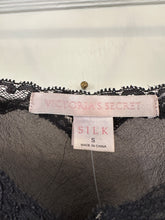 Y2K Victoria's Secret Silk Black Lace Trim Camisole|Small