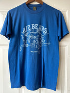 Vintage 80s DeLand Air Bears Skydiving World Champions- Single Stitch Tee|Small