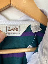 Vintage Lee Stripe Polo Long Sleeve|size XL