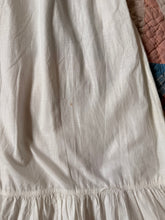 Antique Edwardian Cotton Crochet Slip | sm/m
