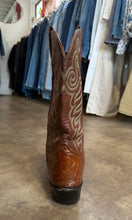 Vintage Tony Lama Brown Snakeskin Boots|9.5 D