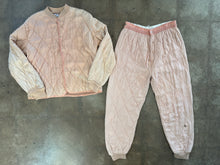 Vintage 50s/60s Ice King Pink Quilted Two-Piece Set|Medium