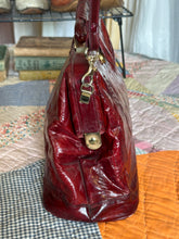 Vintage 1980s Red Eel Skin Doctor Bag Frame
Satchel Crossbody Purse