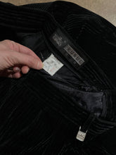 Vintage black velvet pants