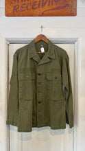 Vintage Military Button Up Shirt | Size Large