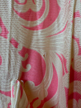 70’s pink + cream wide-leg jumpsuit