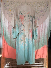 70’s Japanese Pastel Ombré Silk Kimono