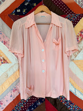 1930s Barbizon Lazy Mary rayon crepe pajama set | M/L