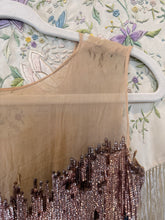 1920’s Sequin Beaded Evening Flapper Dress | xs/sm