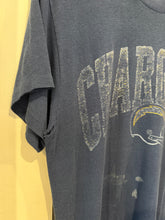 Vintage Chargers Thin Navy Blue Tee | Tag Size Large