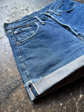 Vintage Levi’s Big E Selvedge cutoffs | 28.5"x3"