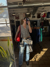 Vintage Pin Stripe Vest|M/L