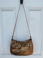 Vintage Golden Woven Purse