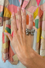 Vintage Sterling Silver Bow Ring | size 5