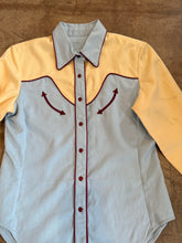 Vintage Scully Two-Tone Western Pearl Snap Shirt | Medium