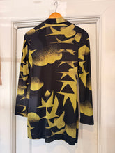 70’s Diane Von Furstenburg Abstract Novelty Print blouse | sm/m