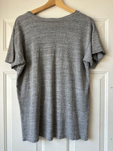 Vintage Cotton Plain Grey T-Shirt|Size Medium