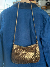 Vintage Golden Woven Purse