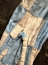 Vintage 70’s Chambray Patchwork Shirt | small