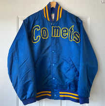 Vintage Comets Satin Bomber Jacket | large