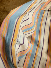 Vintage 70’s Thomaston Stripe Button Up Shirt | Large