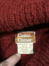 Vintage burgundy turtleneck sweater